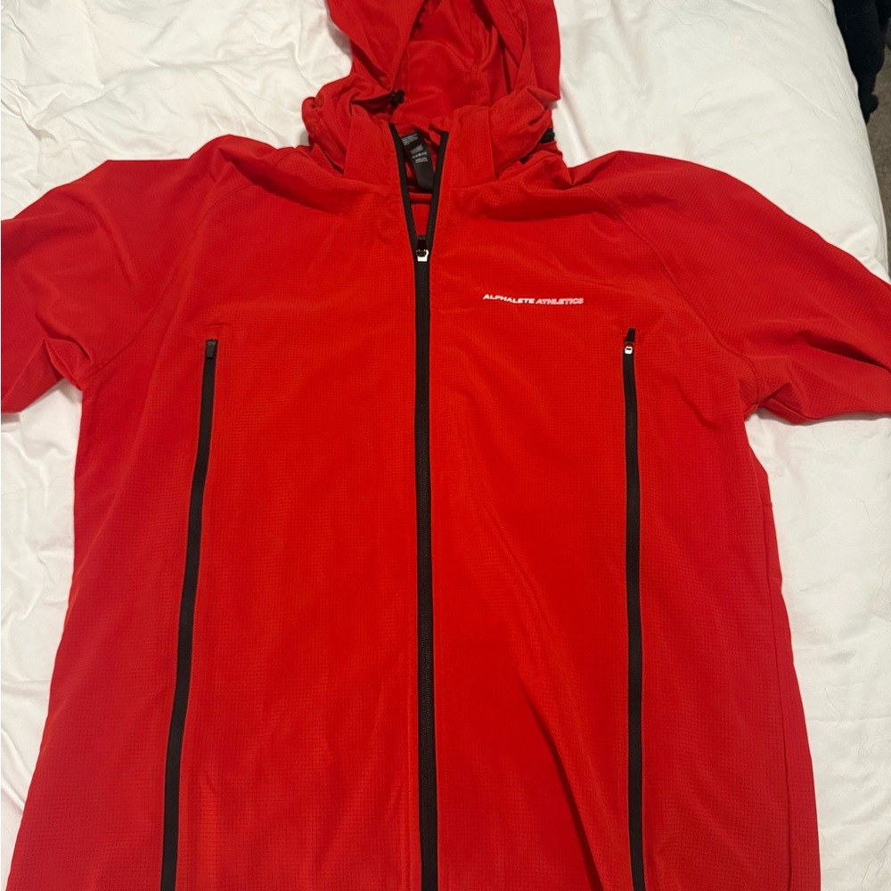 Alphalete Vibrant Red Performance Jacket